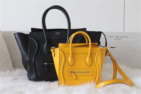 celine luggage small tote sling bag|celine luggage tote size comparison.